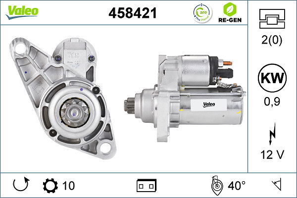 Démarreur VALEO RE-GEN REMANUFACTURED