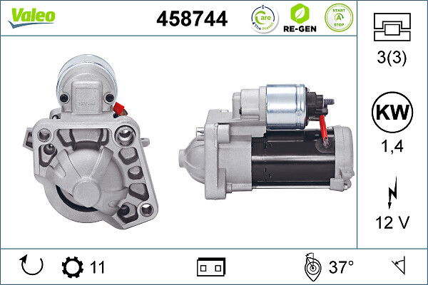 Démarreur VALEO RE-GEN REMANUFACTURED STOP&START