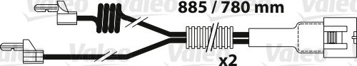 Indicateur d'usure,  plaquette de freins OPTIPACK