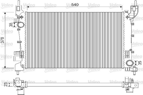 Radiateur, refroidissement du moteur