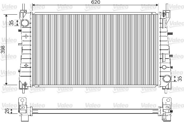 Radiateur, refroidissement du moteur