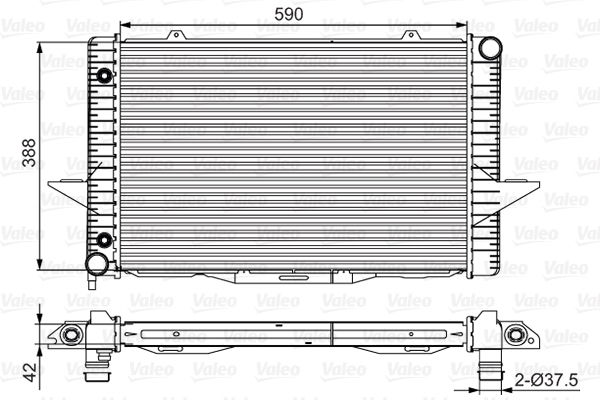 Radiateur, refroidissement du moteur