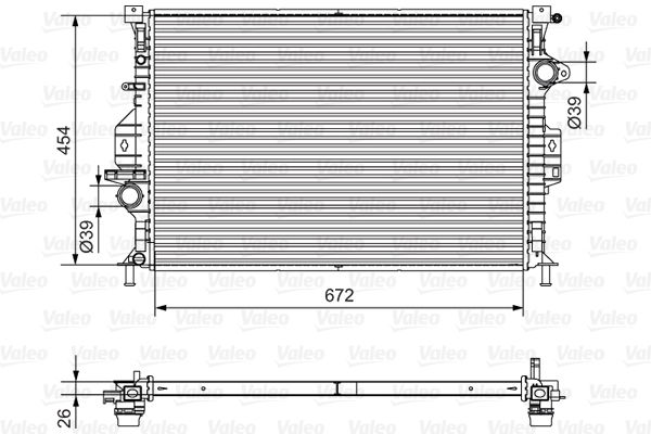 Radiateur, refroidissement du moteur