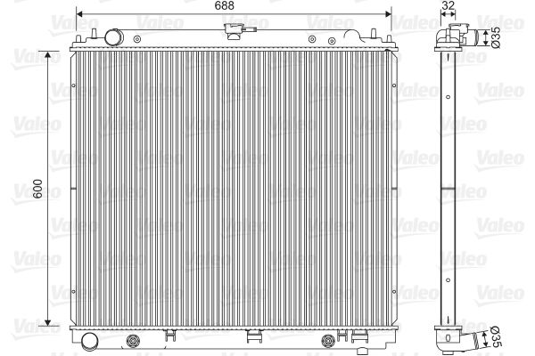 Radiateur, refroidissement du moteur