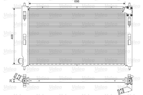 Radiateur, refroidissement du moteur