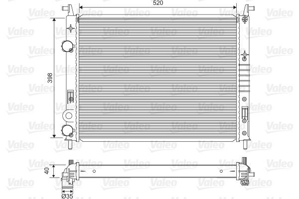 Radiateur, refroidissement du moteur