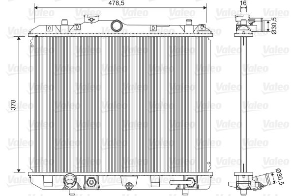 Radiateur, refroidissement du moteur