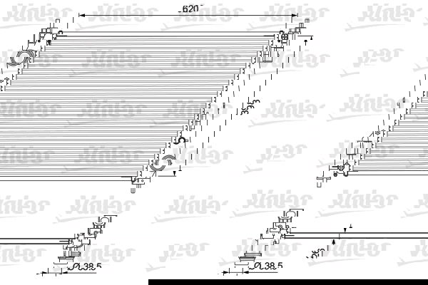 Radiateur, refroidissement du moteur
