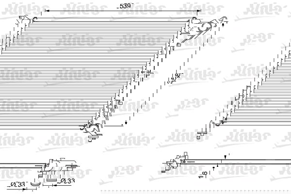 Radiateur, refroidissement du moteur
