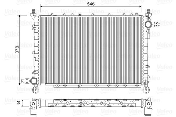 Radiateur, refroidissement du moteur