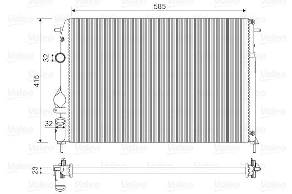 Radiateur, refroidissement du moteur