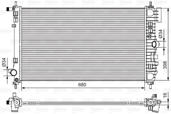 Radiateur, refroidissement du moteur