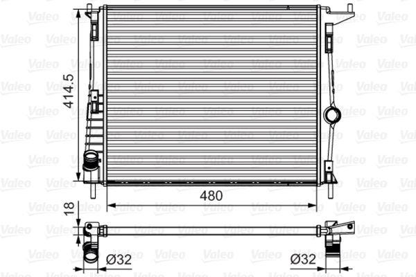 Radiateur, refroidissement du moteur