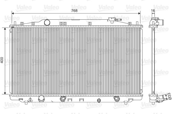 Radiateur, refroidissement du moteur