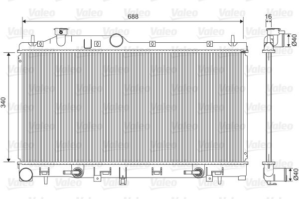 Radiateur, refroidissement du moteur