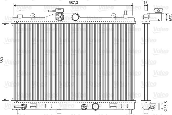 Radiateur, refroidissement du moteur