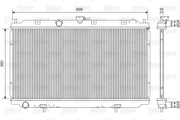 Radiateur, refroidissement du moteur