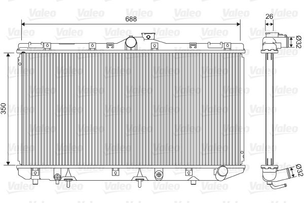 Radiateur, refroidissement du moteur