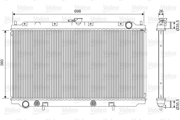 Radiateur, refroidissement du moteur