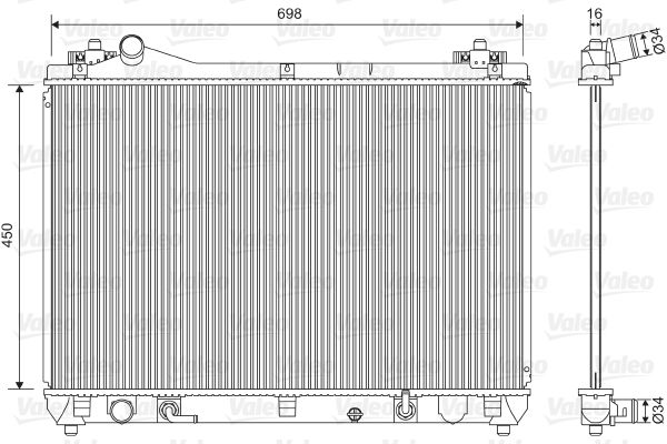 Radiateur, refroidissement du moteur