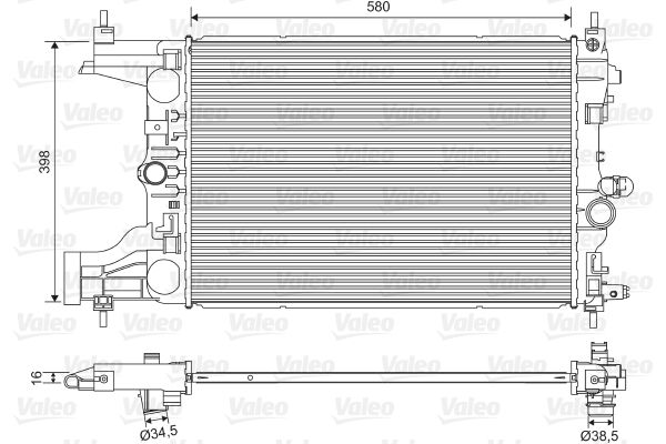 Radiateur, refroidissement du moteur