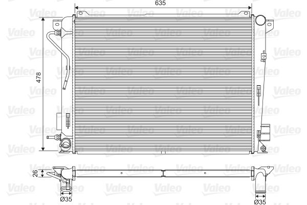 Radiateur, refroidissement du moteur