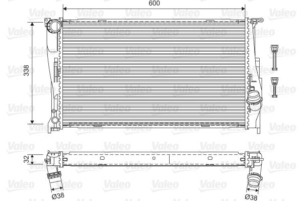 Radiateur, refroidissement du moteur