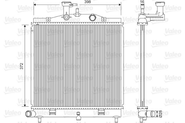 Radiateur, refroidissement du moteur