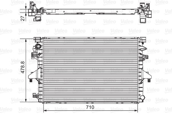 Radiateur, refroidissement du moteur