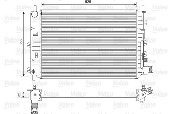 Radiateur, refroidissement du moteur