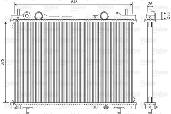 Radiateur, refroidissement du moteur