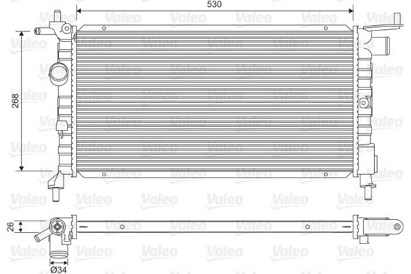 Radiateur, refroidissement du moteur