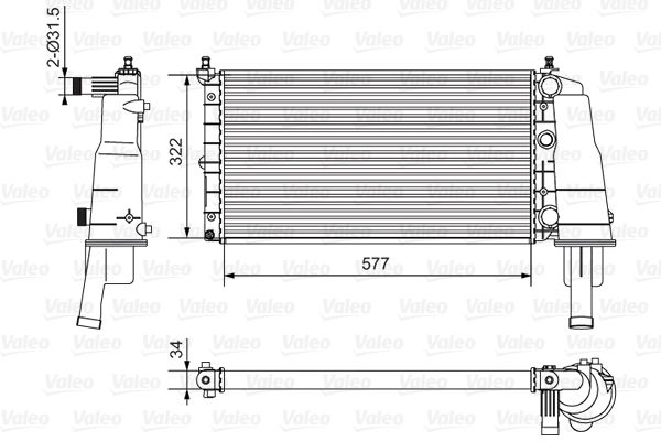 Radiateur, refroidissement du moteur