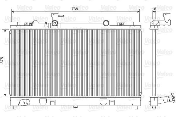 Radiateur, refroidissement du moteur