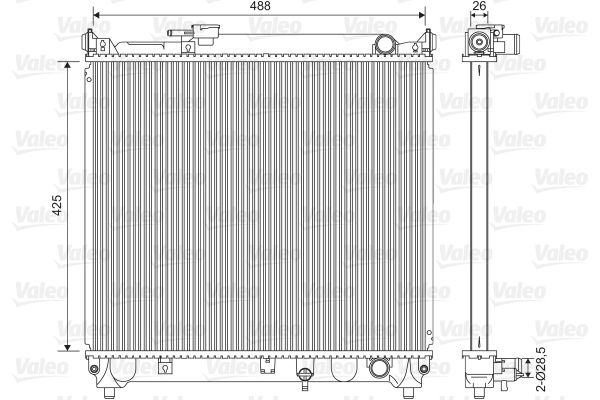 Radiateur, refroidissement du moteur