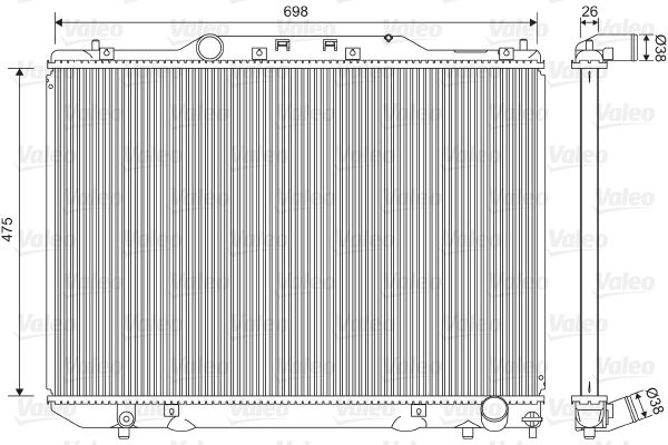 Radiateur, refroidissement du moteur