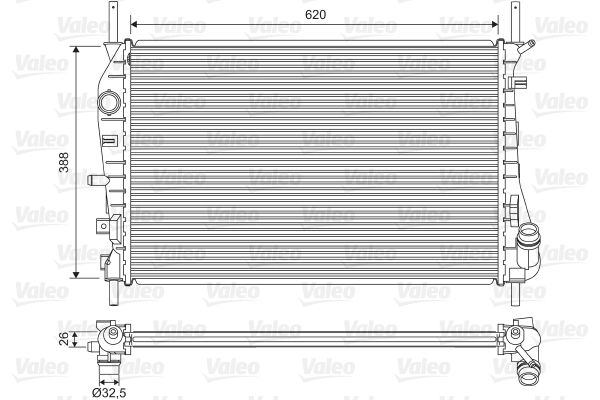 Radiateur, refroidissement du moteur