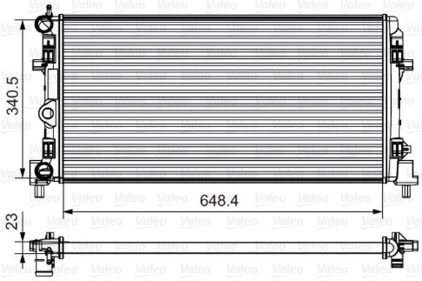 Radiateur, refroidissement du moteur