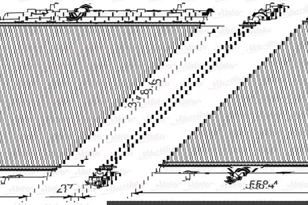 Radiateur, refroidissement du moteur