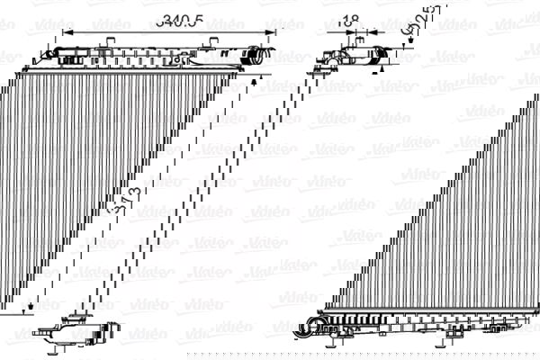 Radiateur, refroidissement du moteur