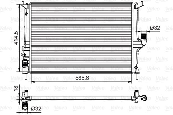 Radiateur, refroidissement du moteur