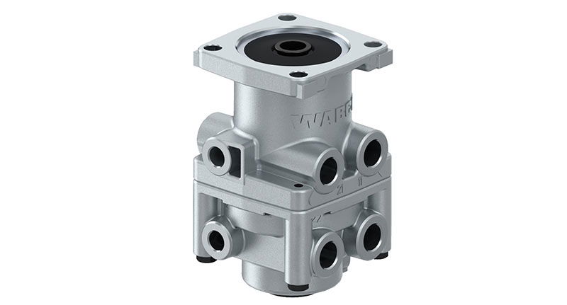 Valve de commande de frein, frein de service
