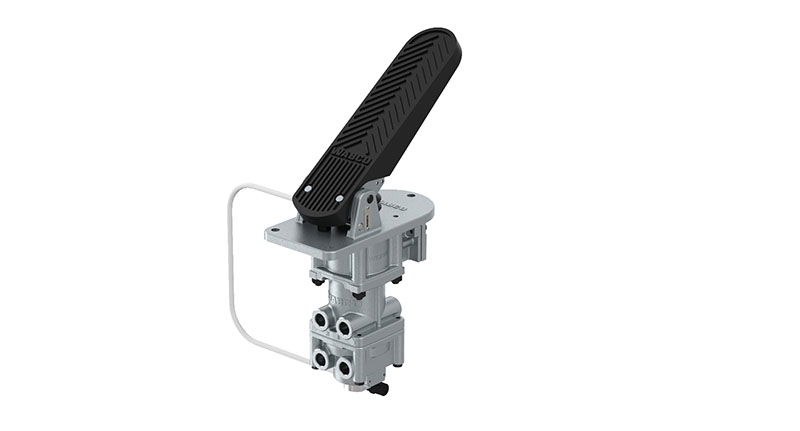 Valve de commande de frein, frein de service