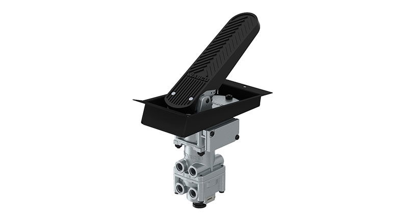Valve de commande de frein, frein de service