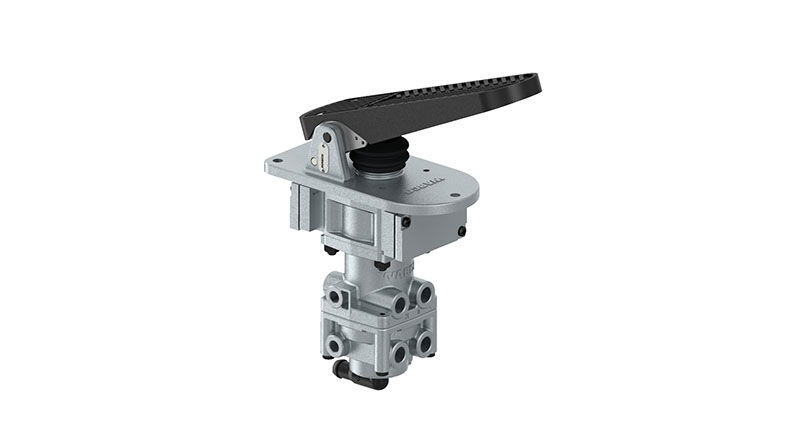 Valve de commande de frein, frein de service