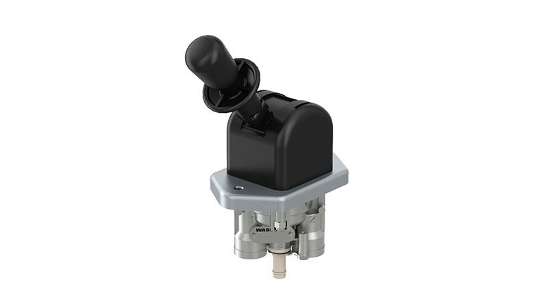Valve de commande de frein, frein de stationnement