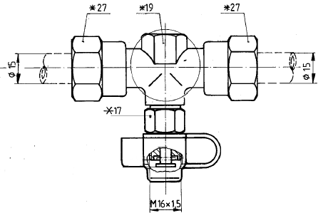 Raccord d'essai