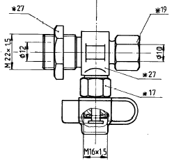 Raccord d'essai