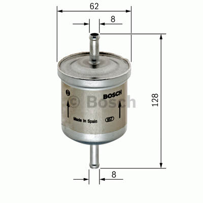 Filtre à carburant