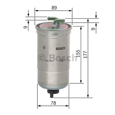 Filtre à carburant